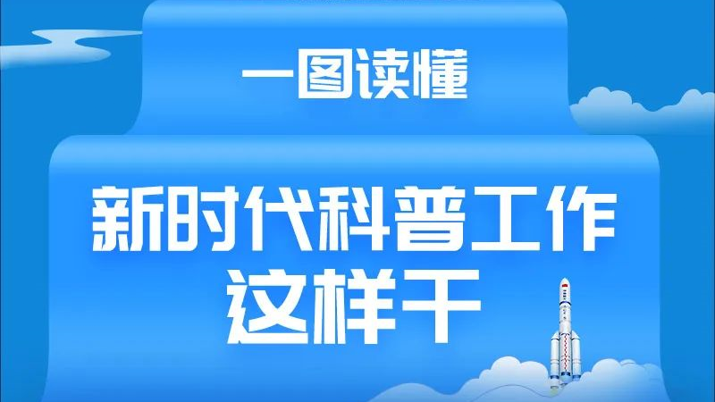 一圖讀懂丨新時(shí)代科普工作這樣干
