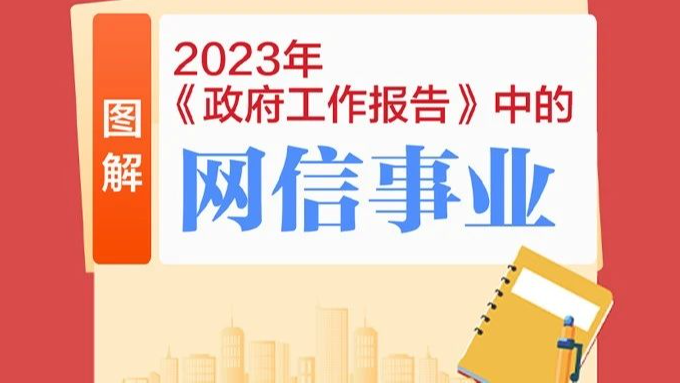 圖解｜2023年《政府工作報告》中的網(wǎng)信事業(yè)