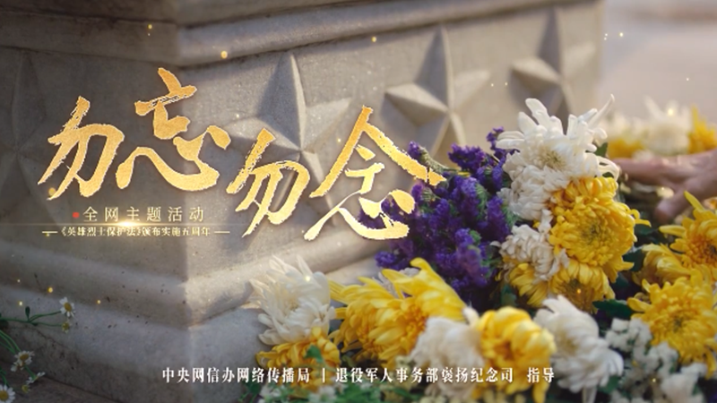 英雄之光丨勿忘 勿念