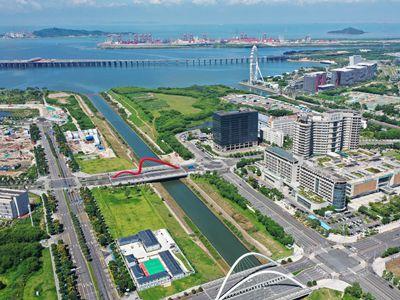 【新使命 大未來(lái)】航拍前海深港現(xiàn)代服務(wù)業(yè)合作區(qū)