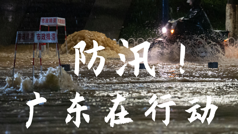 防汛！廣東在行動