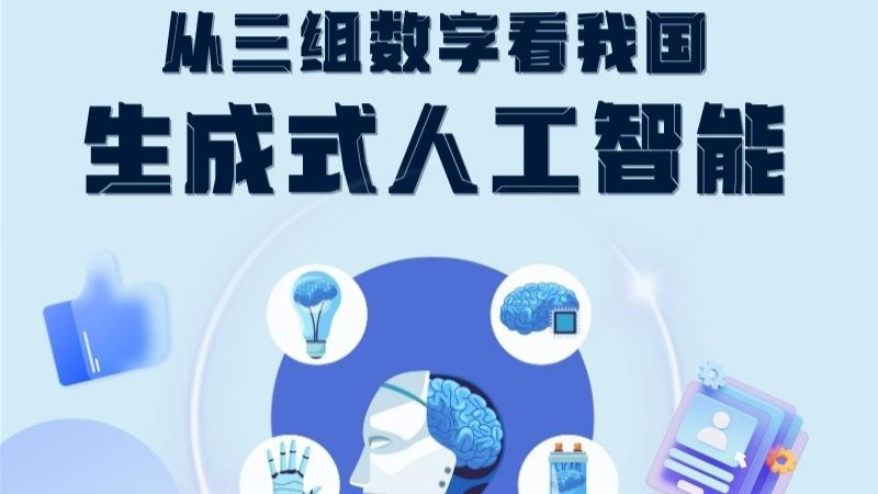 數(shù)讀中國(guó)｜用戶達(dá)2.3億人！從三組數(shù)字看我國(guó)生成式人工智能