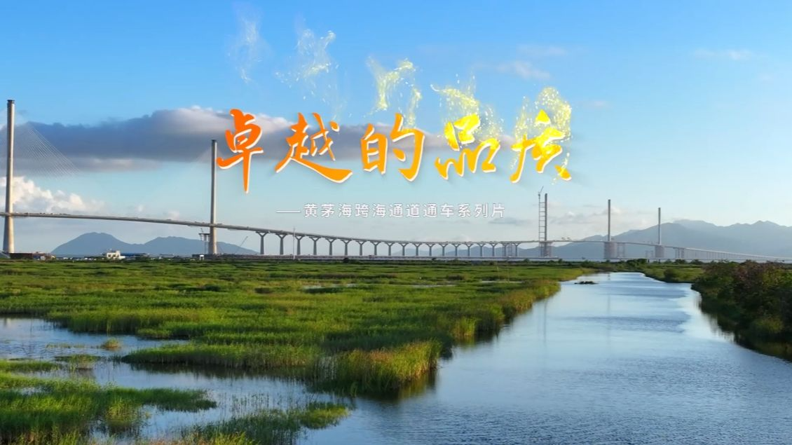 黃茅海跨海通道通車系列短片《卓越的品質(zhì)》