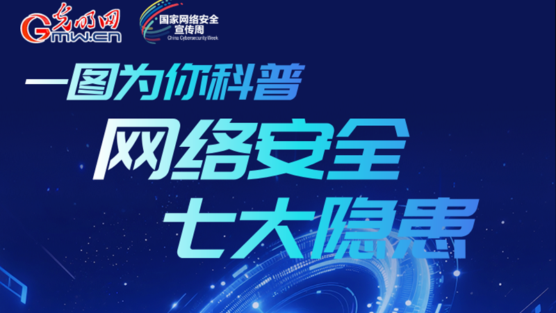 一圖為你科普網(wǎng)絡安全七大隱患