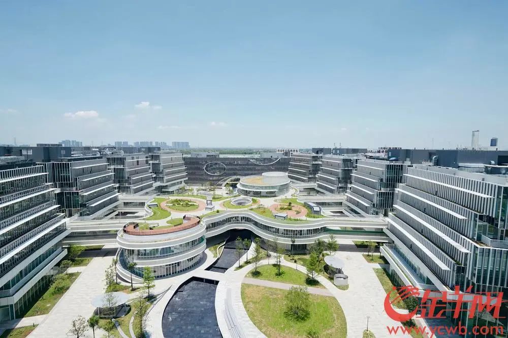 港科大（廣州）校園俯瞰圖 羊城晚報資料圖