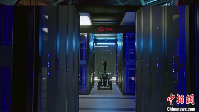 中國(guó)電信天翼云數(shù)據(jù)中心。 中國(guó)電信供圖。