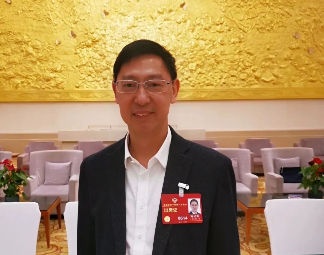 全國(guó)政協(xié)委員陳建飚。 受訪者供圖