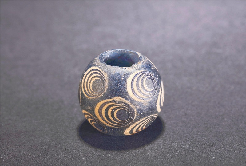 廣東博物館藏品：蜻蜓眼玻璃珠（西漢早期 廣東省博物館藏）