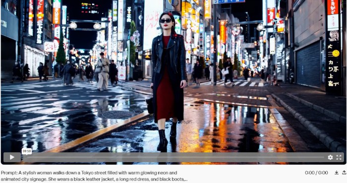 Sora生成視頻截圖