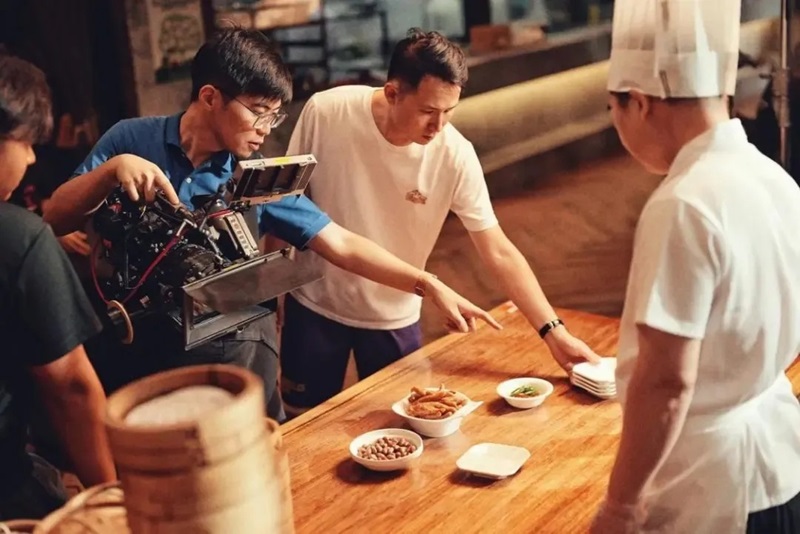 宣傳片拍攝花絮。佛山市文廣旅體局供圖