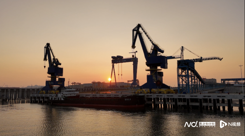 陸豐海洋工程基地碼頭。余浩帆 攝