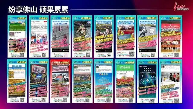 2024年，“紛享佛山”正能量網(wǎng)絡(luò)傳播體系創(chuàng)作推出了大批爆款作品。